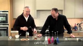 How to make a frappé coffee using an aerolatte milk frother [upl. by Hoisch]