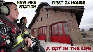 First 24 Hours in a New Fire Station  A Day in the Life [upl. by Esertak26]