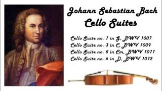 Johann Sebastian Bach  Cello suites in 432 Hz great for reading or studying [upl. by Idden]